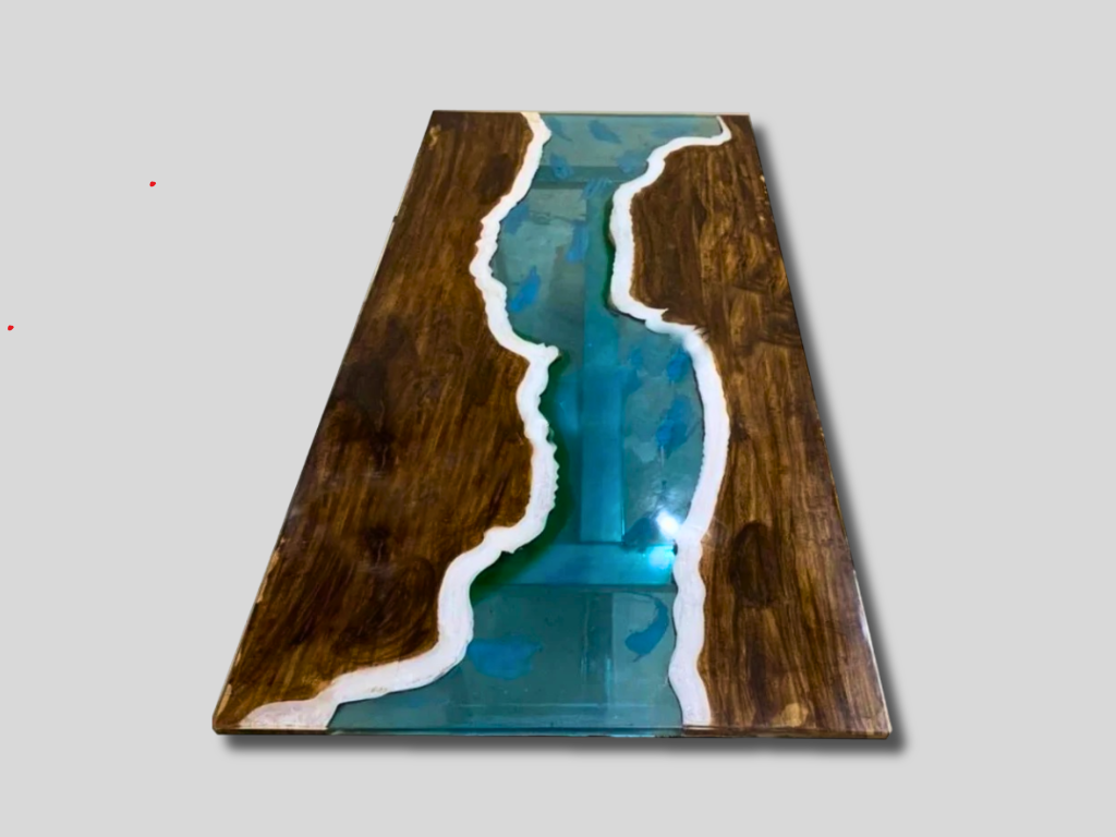 Epoxy Table, dining, sofa, center table top Live Edge Walnut Table ,Custom Order, Epoxy Resin River Table